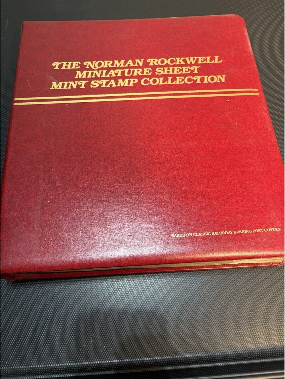 The Norman Rockwell Miniature Sheet Mint Stamp Collection, 2-Volume Set